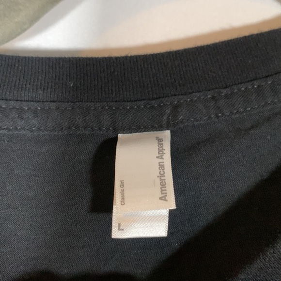 American Apparel Black & Gold Chemical Engineering T-Shirt - Picture 6 of 6